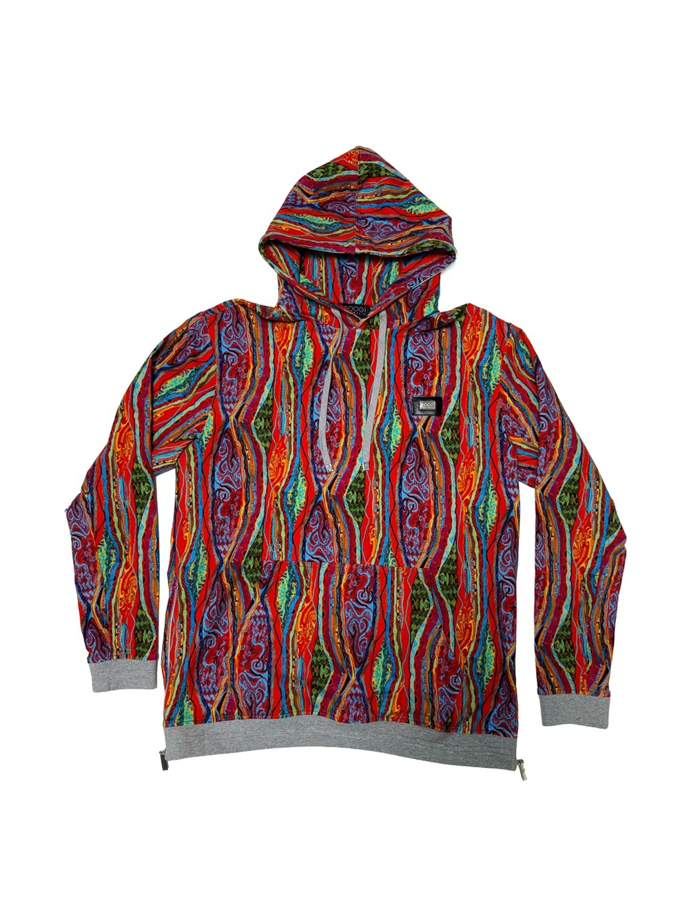 COOGI Classic Fleece Sunset Hoodie Multicolor XL